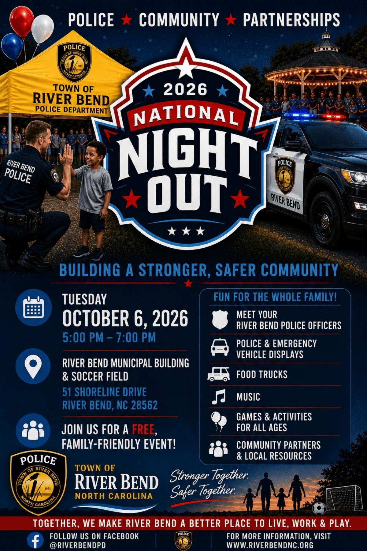 National Night Out October 6th flyer