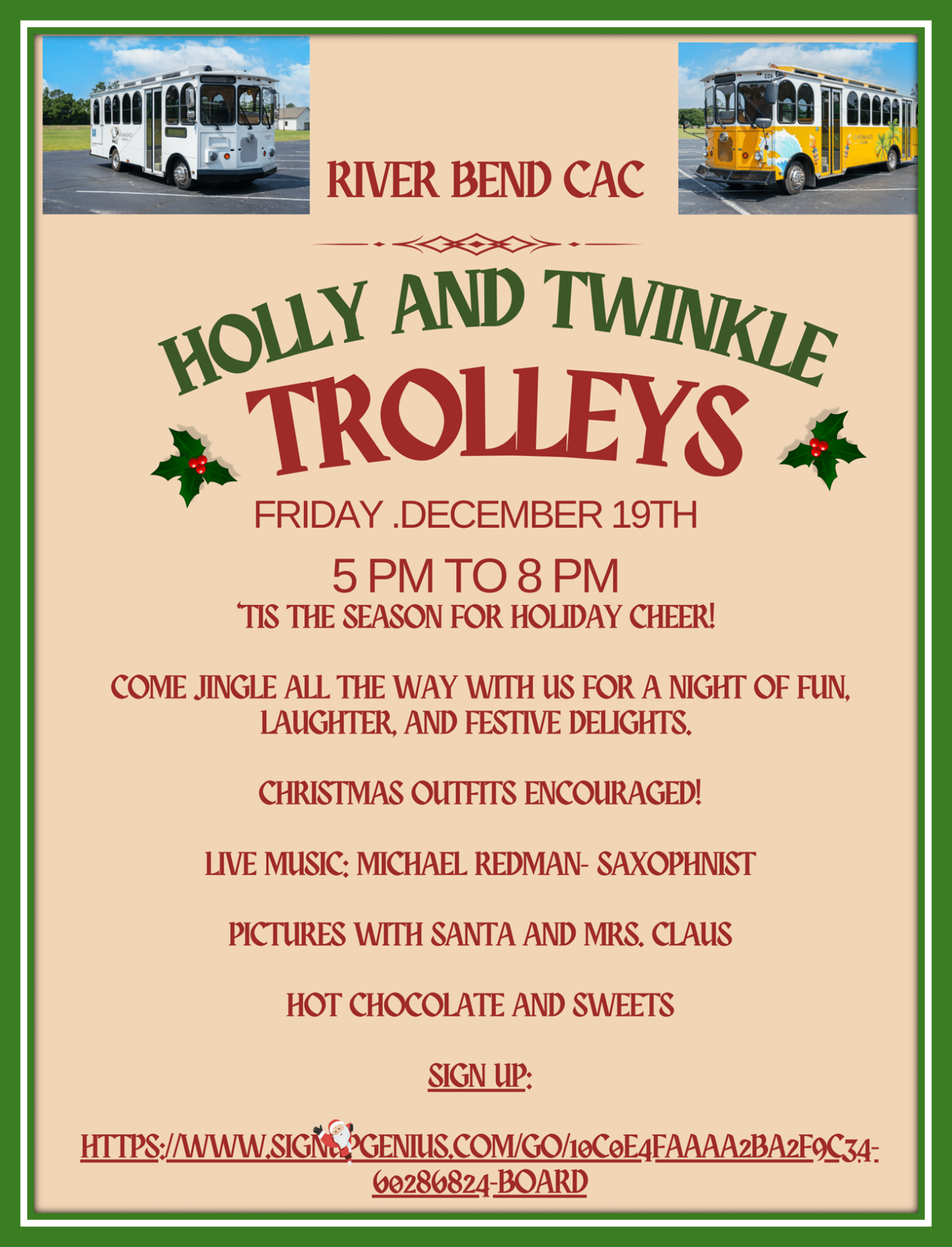 Holley Trolley Flyer