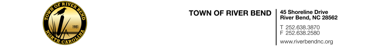 Town of River Bend Letterhead