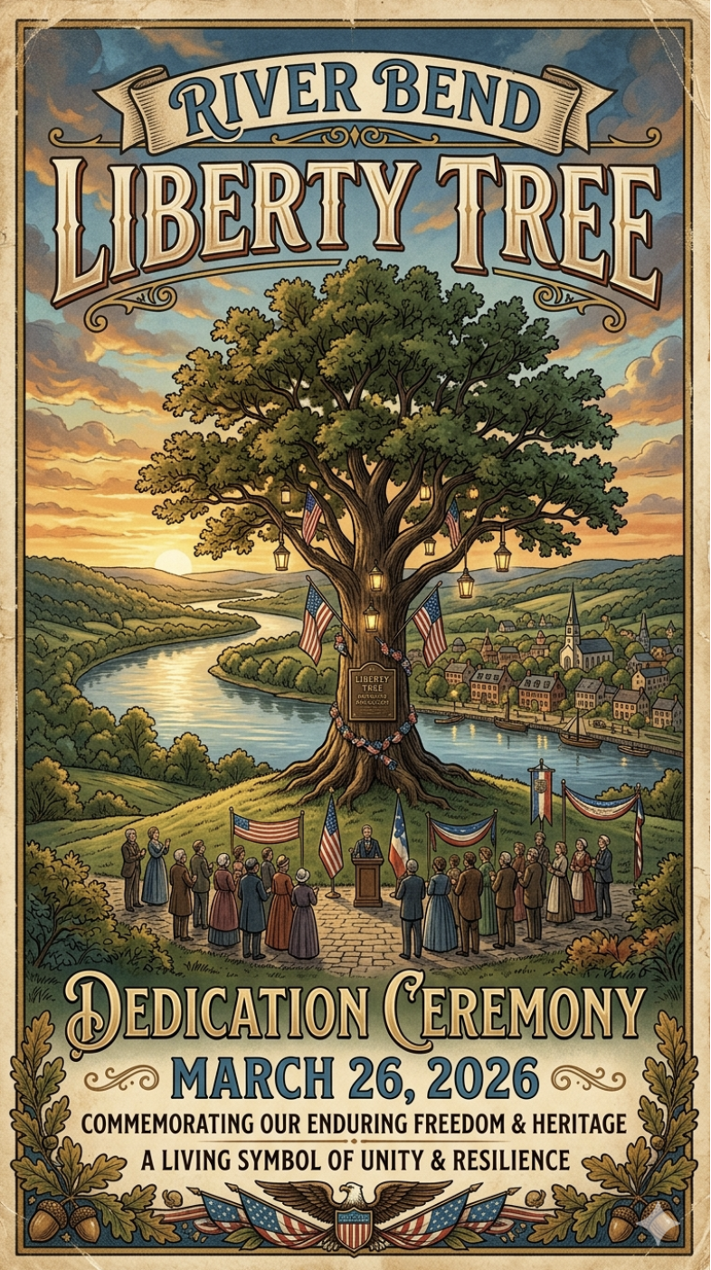 Liberty Tree Dedication Ceremony Flyer