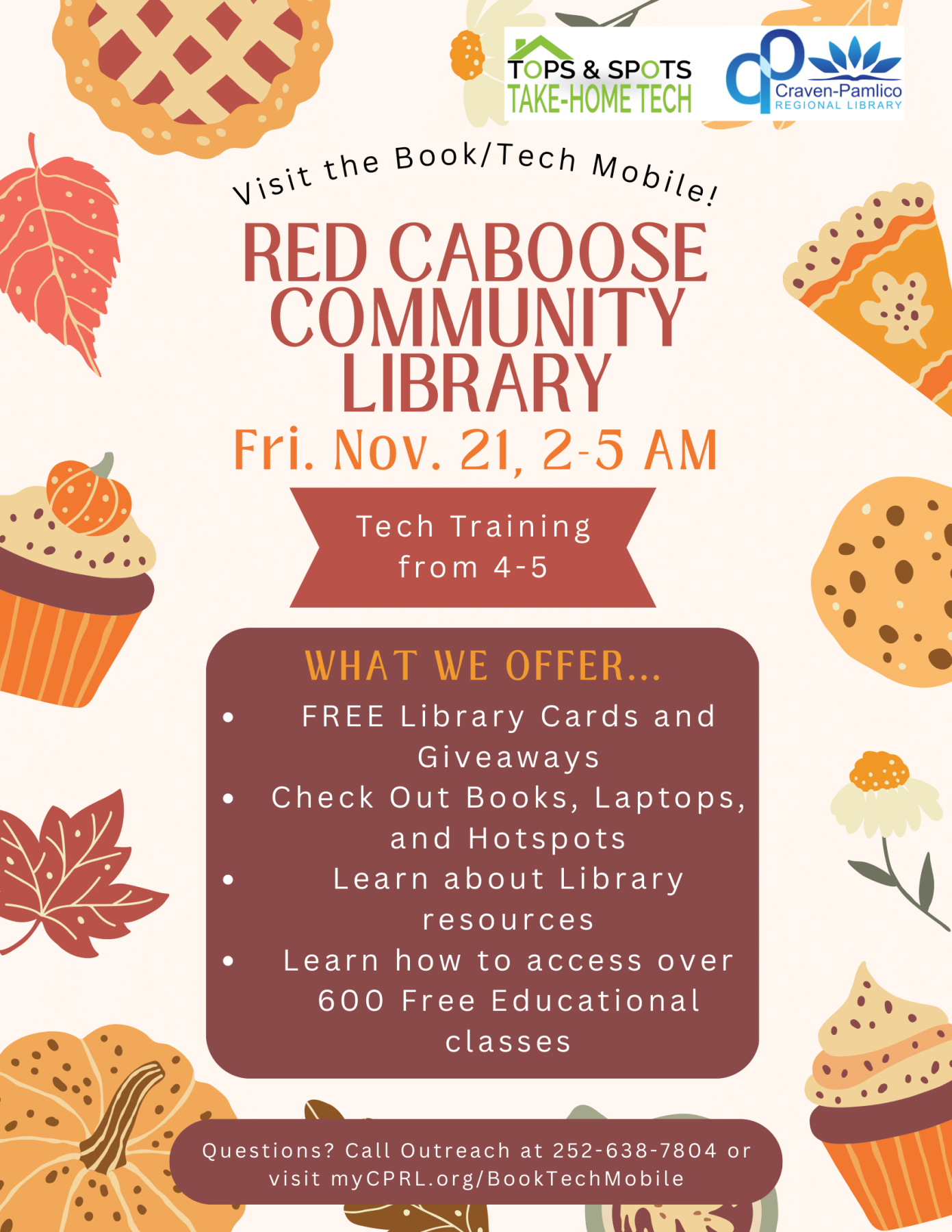 November Book/Tech Flyer