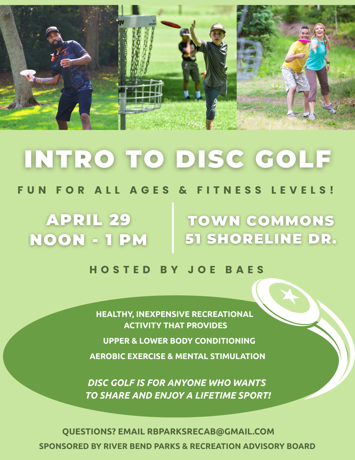Disc Golf 4-29-26 Flyer