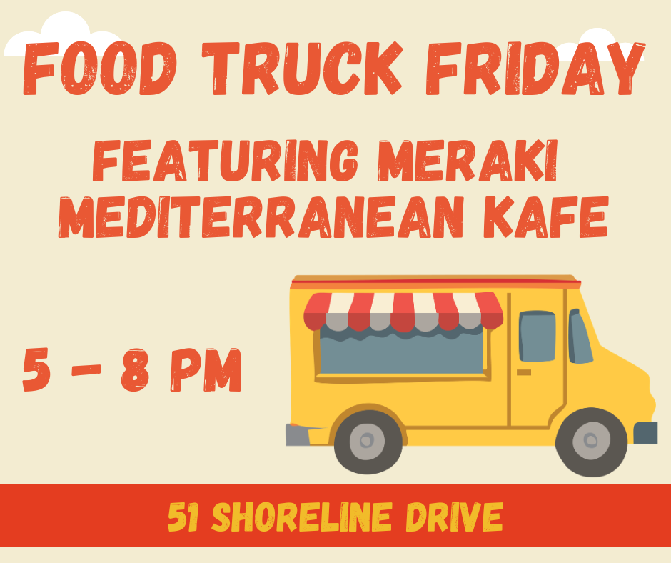Meraki Mediterranean Food Truck Flyer