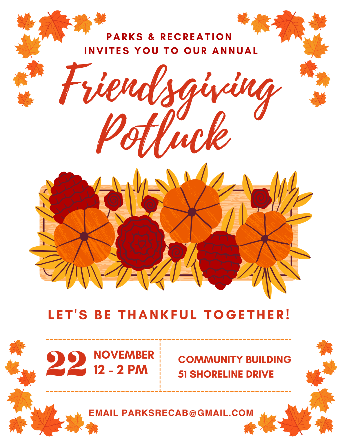 Friendsgiving Flyer 2025