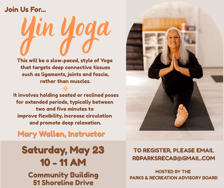 Yin Yoga Flyer